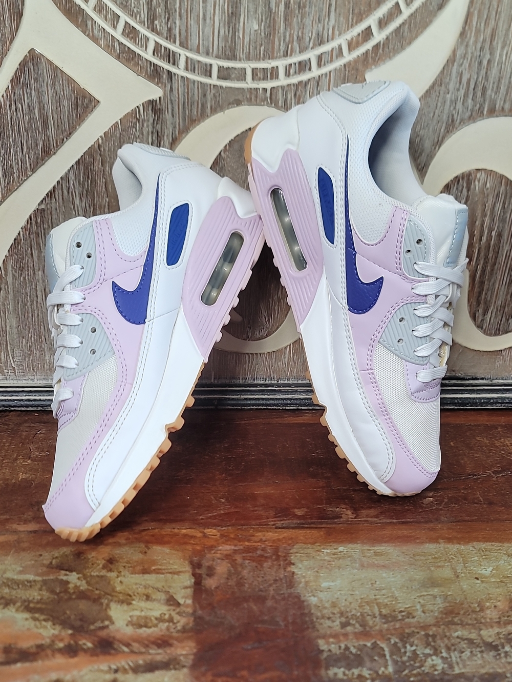 🔥🔥 Nike Wmns Air Max 90 'White Doll' Wmns 8 Great Condition Fast Shipping - Picture 4 of 15